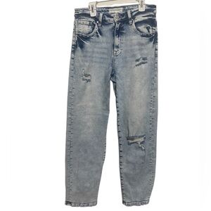 Risen acid wash distressed jeans size 7/28